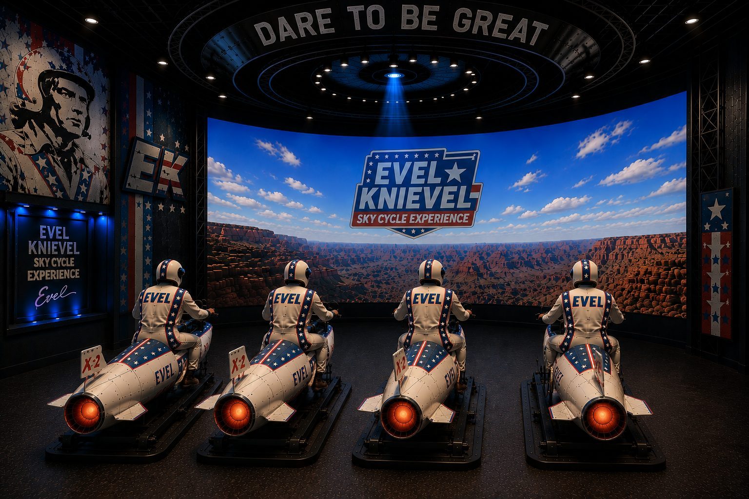 Evel Knievel Sky Cycle Experience