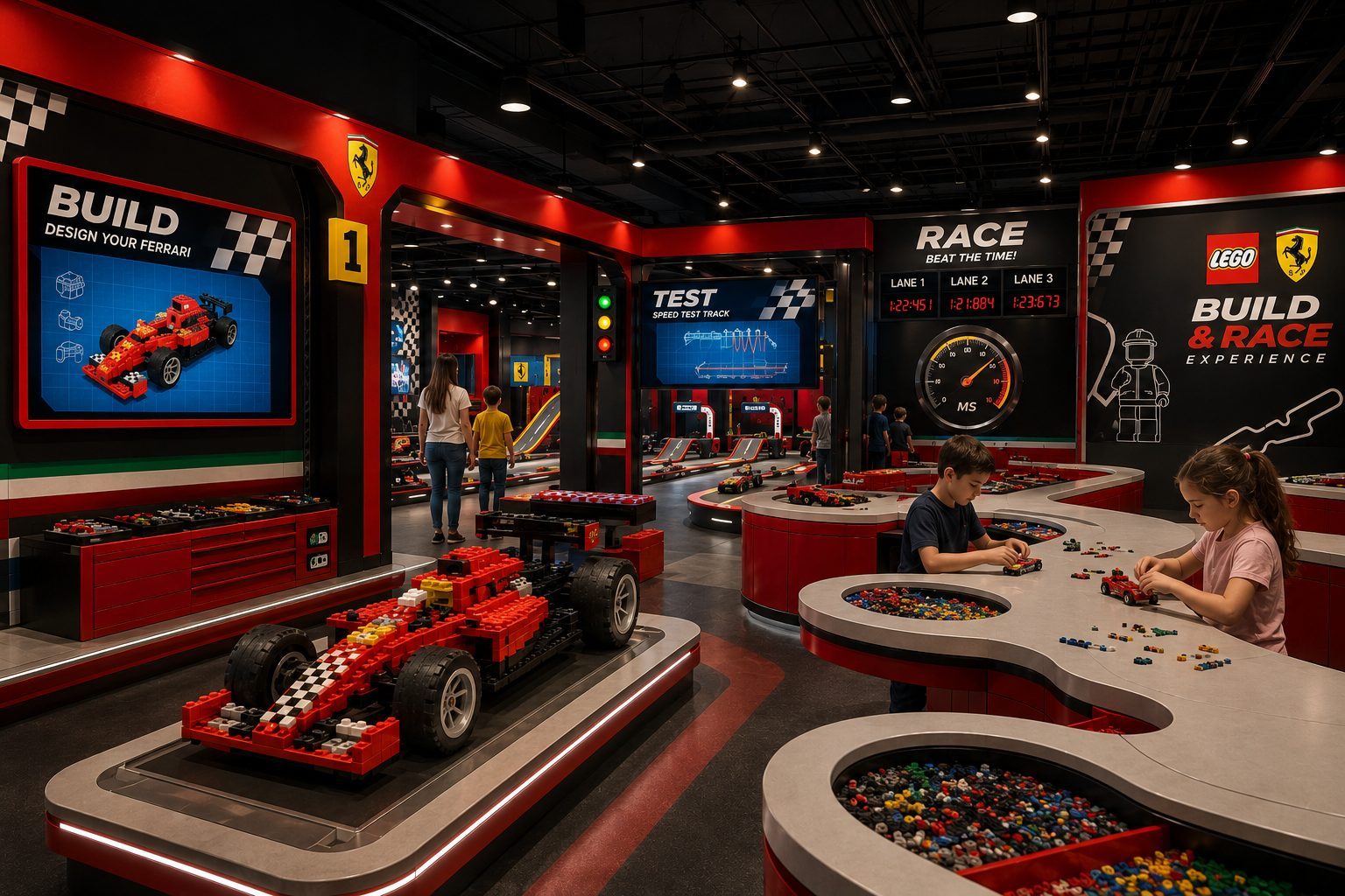 LEGO Ferrari Build & Race Experience