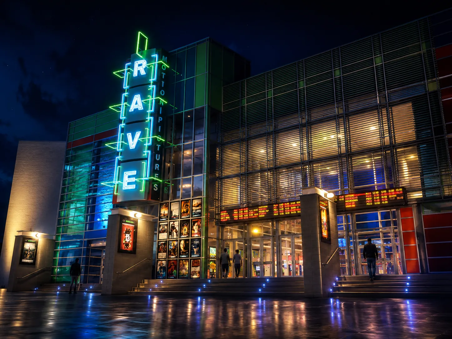 Rave Motion Pictures Exterior Render