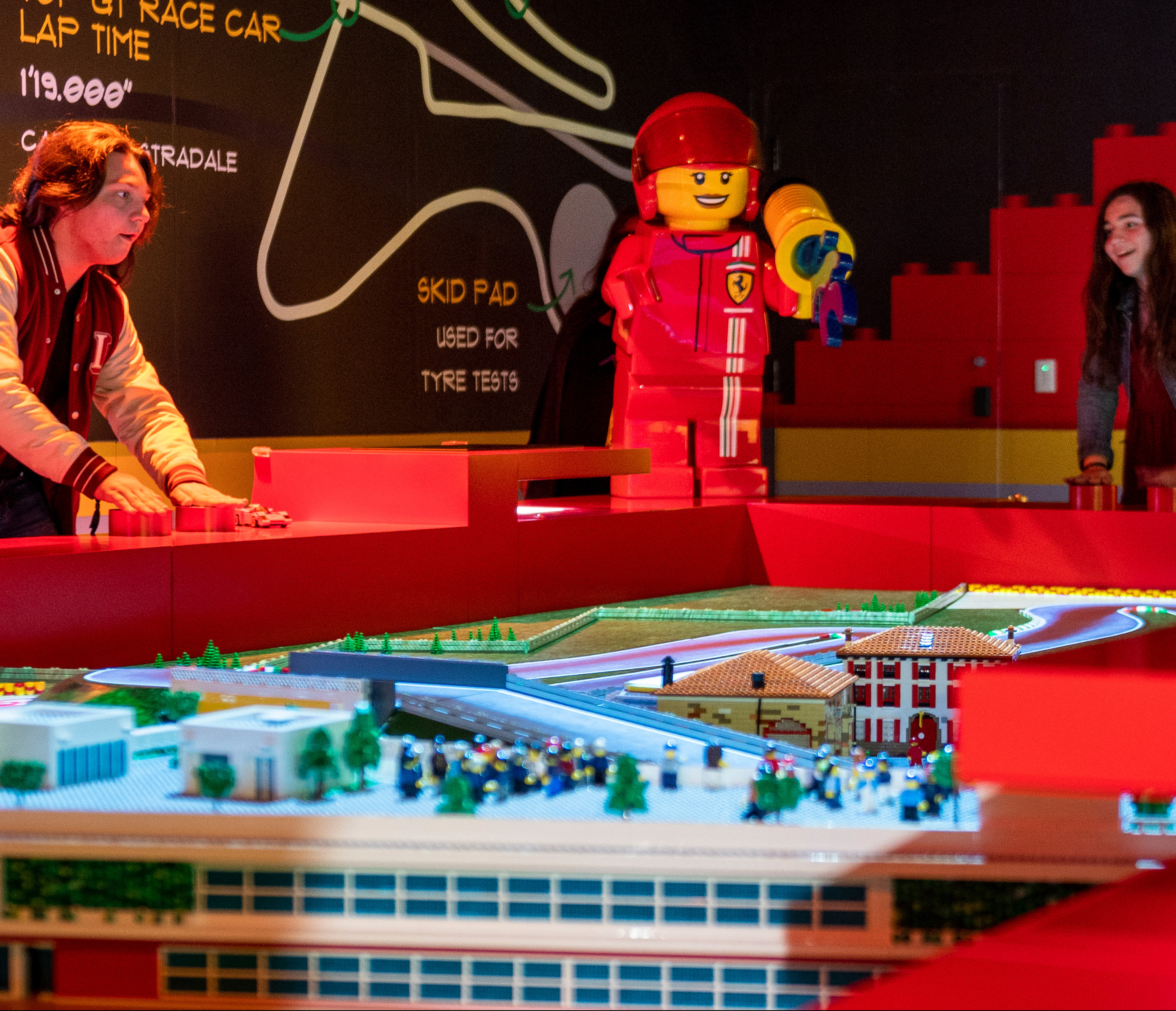 LEGO Ferrari Build and Race attraction
