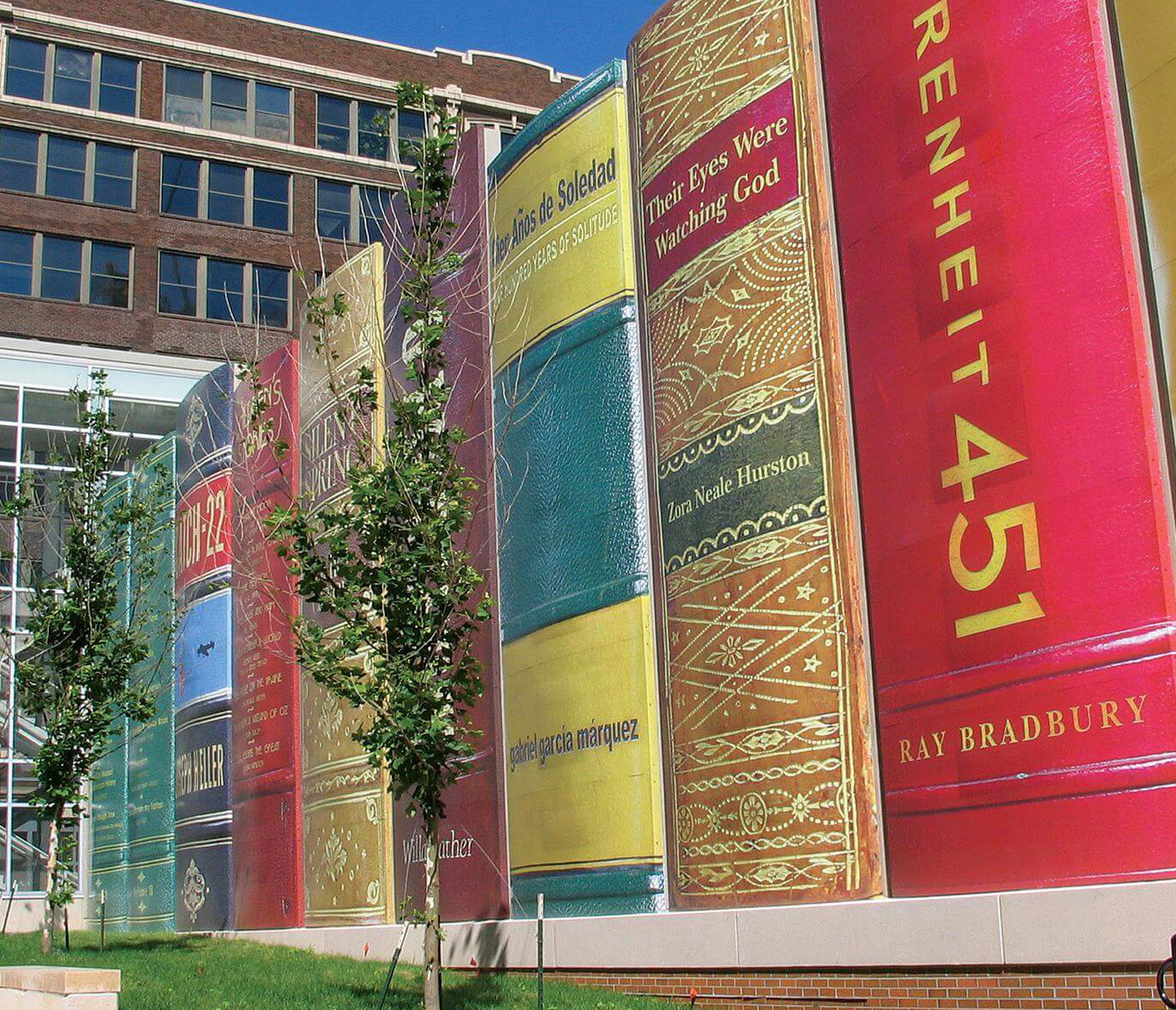 Kansas City Public Library Book Bindings