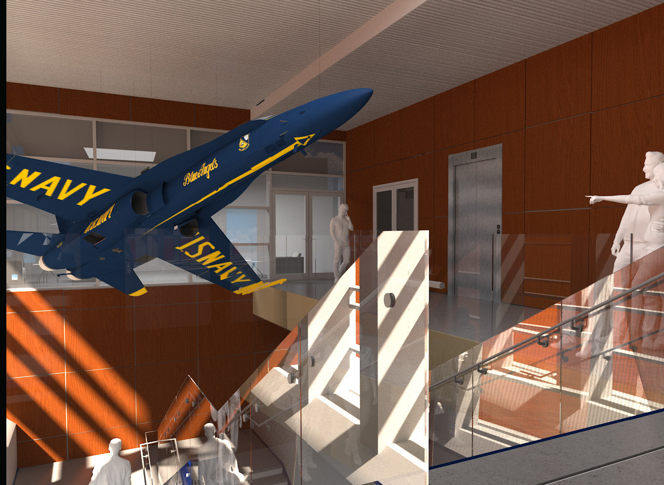 Naval Academy Terwilliger Center immersive theater